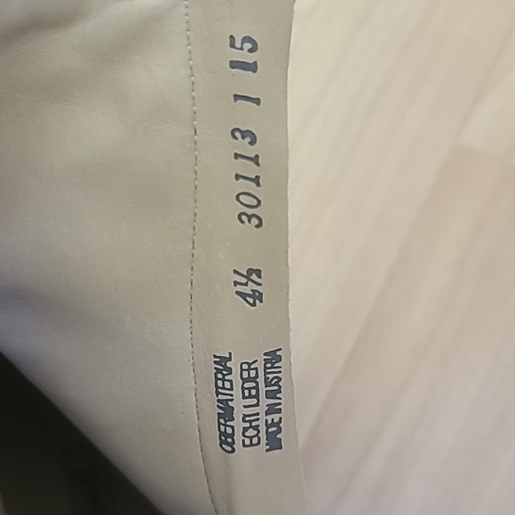 Paul Green Lace-Up Grained nubuck Leather Beige Size UK 4.5 US 7 - Picture 7 of 13